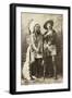 Sitting Bull and Buffalo Bill, 1885-Canadian Photographer-Framed Premium Photographic Print