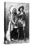 Sitting Bull and Buffalo Bill, 1885-Science Source-Stretched Canvas