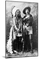 Sitting Bull and Buffalo Bill, 1885-Science Source-Mounted Giclee Print