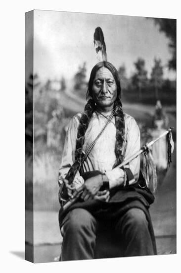 Sitting Bull, Lakota Tribal Chief-Science Source-Stretched Canvas