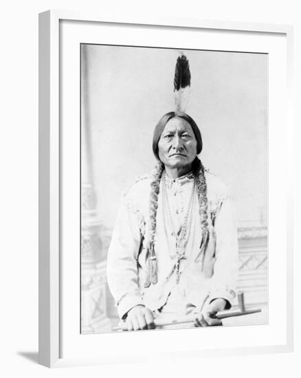 Sitting Bull, Lakota Tribal Chief-Science Source-Framed Giclee Print