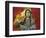 Sitting Bull Peace Pipe Visions-Sue Clyne-Framed Premium Giclee Print