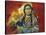 Sitting Bull Peace Pipe Visions-Sue Clyne-Stretched Canvas