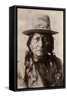 Sitting Bull (Tatanka Iyotake) 1831-1890 Teton Sioux Indian Chief-null-Framed Stretched Canvas