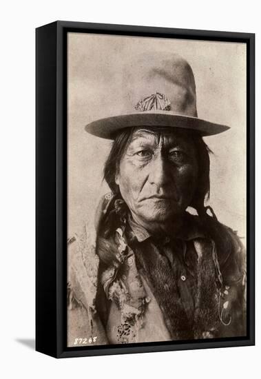 Sitting Bull (Tatanka Iyotake) 1831-1890 Teton Sioux Indian Chief-null-Framed Stretched Canvas