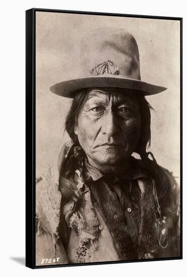 Sitting Bull (Tatanka Iyotake) 1831-1890 Teton Sioux Indian Chief-null-Framed Stretched Canvas