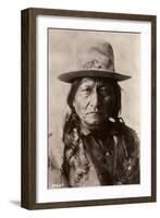 Sitting Bull (Tatanka Iyotake) 1831-1890 Teton Sioux Indian Chief-null-Framed Giclee Print