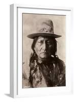 Sitting Bull (Tatanka Iyotake) 1831-1890 Teton Sioux Indian Chief-null-Framed Giclee Print