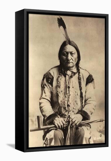 Sitting Bull (Tatanka Iyotake) 1831-90 Teton Sioux Indian Chief-null-Framed Stretched Canvas