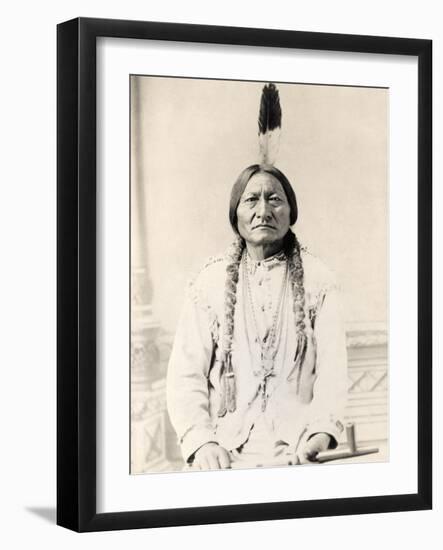 Sitting Bull-null-Framed Photographic Print