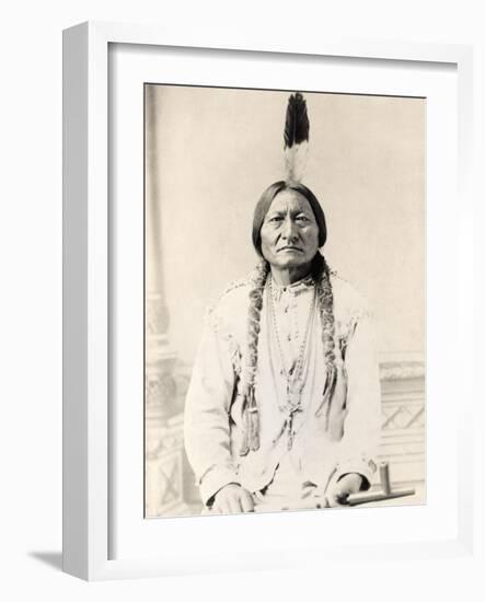 Sitting Bull-null-Framed Photographic Print