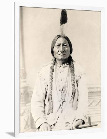 Sitting Bull-null-Framed Photographic Print