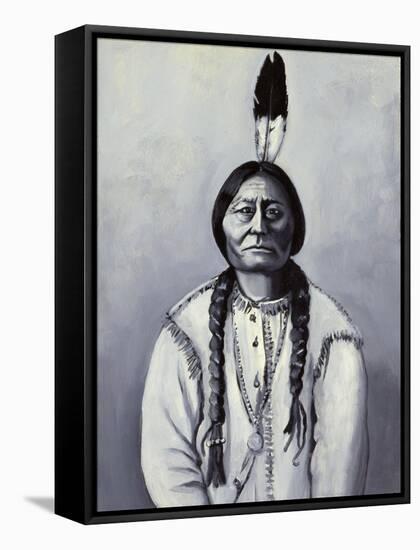 Sitting Bull-Isy Ochoa-Framed Stretched Canvas