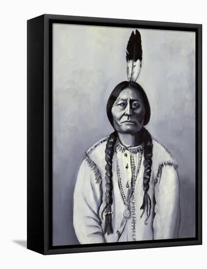 Sitting Bull-Isy Ochoa-Framed Stretched Canvas