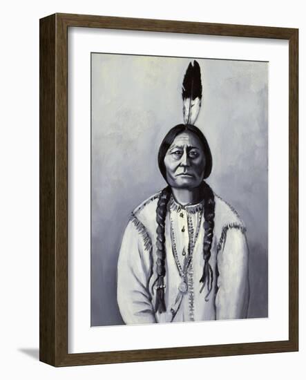 Sitting Bull-Isy Ochoa-Framed Giclee Print