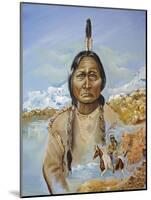 Sitting Bull-Sue Clyne-Mounted Giclee Print