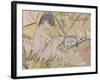 Sitting by the Lake-Otto Mueller-Framed Giclee Print