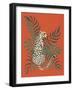 Sitting Cheetah-Yvette St. Amant-Framed Art Print