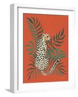 Sitting Cheetah-Yvette St. Amant-Framed Art Print