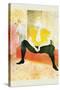 Sitting Clown-Henri de Toulouse-Lautrec-Stretched Canvas