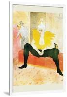 Sitting Clown-Henri de Toulouse-Lautrec-Framed Art Print