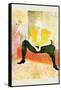 Sitting Clown-Henri de Toulouse-Lautrec-Framed Stretched Canvas