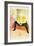 Sitting Clown-Henri de Toulouse-Lautrec-Framed Art Print