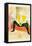 Sitting Clown-Henri de Toulouse-Lautrec-Framed Stretched Canvas