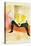Sitting Clown-Henri de Toulouse-Lautrec-Stretched Canvas