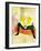 Sitting Clown-Henri de Toulouse-Lautrec-Framed Art Print