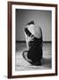 Sitting Girl-Michalina Wozniak-Framed Photographic Print