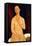 Sitting Nude with Necklace, 1917-Amedeo Modigliani-Framed Stretched Canvas