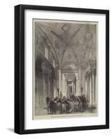 Sitting of a Judicial Committee of the Privy Council-null-Framed Giclee Print