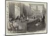 Sitting of the Board of Health, Gwydyr House, Whitehall-null-Mounted Giclee Print