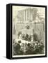 Sitting of the Delegate Government at Bordeaux, December 1870-null-Framed Stretched Canvas