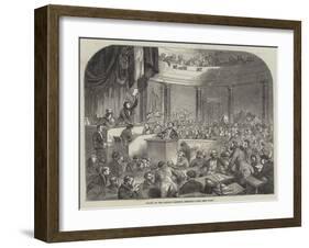 Sitting of the German National Assembly-null-Framed Giclee Print