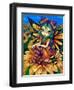 Sitting on a Sunflower-Jasmine Becket-Griffith-Framed Art Print