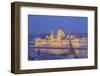 Sitting on the banks of the River Danube, the Hungarian Parliament Building-Julian Elliott-Framed Photographic Print