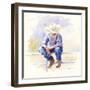 Sitting on the Fence-Hazel Soan-Framed Giclee Print