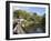 Sitting on the Riverside in Spring, Knaresborough, North Yorkshire, England, United Kingdom, Europe-Mark Sunderland-Framed Photographic Print