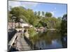 Sitting on the Riverside in Spring, Knaresborough, North Yorkshire, England, United Kingdom, Europe-Mark Sunderland-Mounted Photographic Print