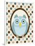 Sitting Owl I-N. Harbick-Framed Art Print