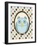 Sitting Owl I-N. Harbick-Framed Art Print