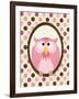 Sitting Owl II-N. Harbick-Framed Art Print