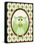 Sitting Owl III-N. Harbick-Framed Stretched Canvas