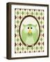 Sitting Owl III-N. Harbick-Framed Art Print