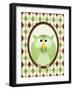 Sitting Owl III-N. Harbick-Framed Art Print