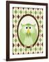 Sitting Owl III-N. Harbick-Framed Art Print