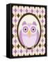 Sitting Owl IV-N. Harbick-Framed Stretched Canvas