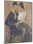 Sitting Pair, 1920-Otto Muller-Mounted Giclee Print